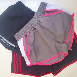 LOT OF 3 Athletic shorts size M - Adidas, Ideology, Zone Pro